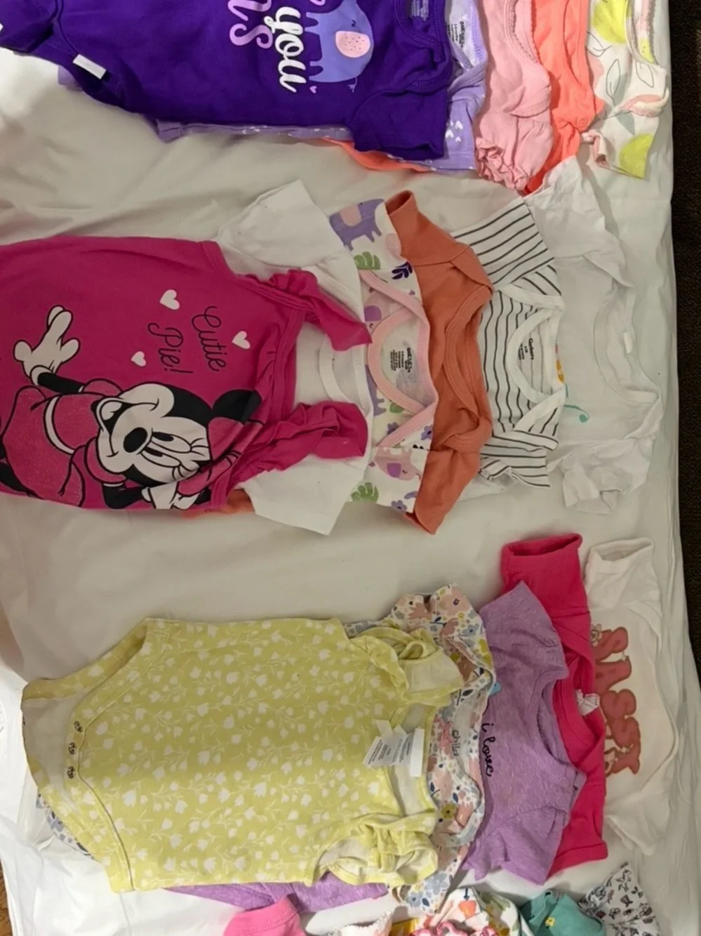Girls' Yellow Butterfly One-Piece Sleeper - Packable Knit Sleepwear